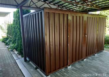 Хозблок с боковой дверью в респ. Беларусь