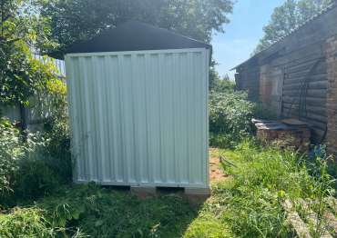 Хозблок в двойной расцветке в дер. Коленово, Ростовский м.о, Ярославская обл.