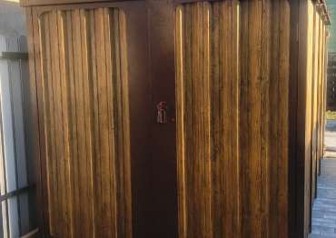 Секционный хозблок для садовой техники и инвентаря в дер. Моденово, Можайский р-н, МО