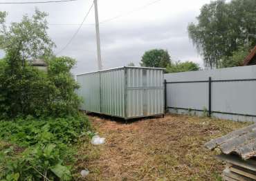 5-метровый хозблок в дер. Слобода, Конаковский м.о, Тверская обл.