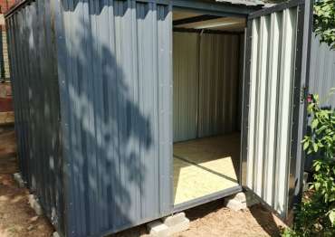 Хозблок в графитовом цвете в КП Бариново парк-2, дер. Хряслово, г. Подольск, МО