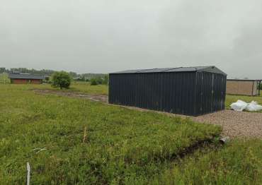 Гараж в графитовом цвете в с. Острецово, Заокский р-н, Тульская обл.