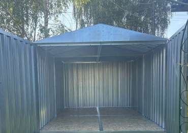 Хозблок с двускатной крышей в дер. Быстрово, Конаковский м.о, Тверская обл.