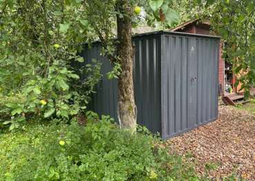 Хозблок в графитовом цвете в дер. Грибово, Пушкинский г.о, МО