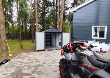 Гараж для квадроцикла в дер. Шевелкино, г.о. Щелково, МО
