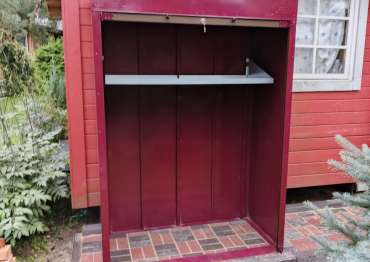 Шкаф с рольставнями в дер. Волосово, Петушинский р-н, Владимирская обл.