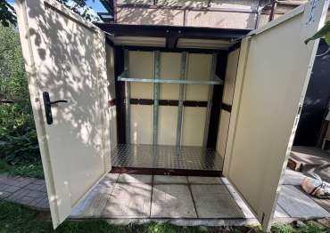 Террасный шкаф для хранения вещей в дер. Денисово, г.о. Клин, МО