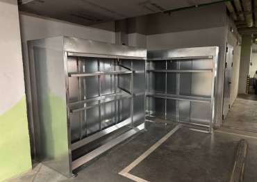 Два роллетных шкафа в цинковом цвете в г. Москва