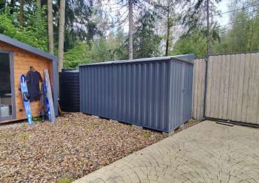 Хозблок в графитовом цвете в дер. Перхушково, Одинцовский г.о, МО