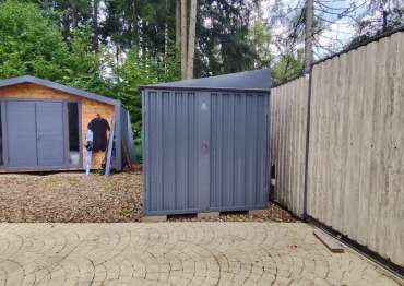 Хозблок с односкатной крышей в дер. Перхушково, Одинцовский г.о, МО