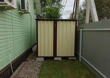 Компактный хозблок в дер. Серково, г.о. Щелково, МО