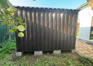 Хозблок для садовой техники и инвентаря в пос. Водный, г. Тула