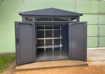 Премиум хозблок в графитовом цвете в дер. Гаврилково, г.о. Красногорск, МО