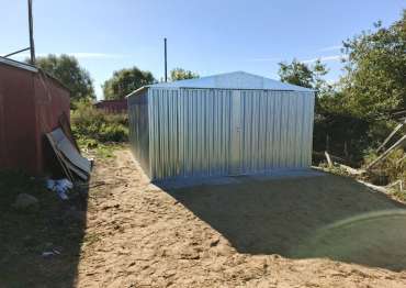 Прочный хозблок в дер. Опарино, Сергиево-Посадский г.о, МО