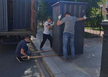 56 разборных конструкций в АО садово-парковое предприятие "Центральное" в г. Санкт-Петербург