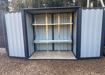 Хозблок в графитовом цвете в дер. Медведково, Дмитровский г.о, МО