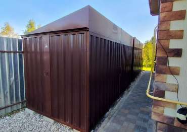 Два стильных хозблока в пос. Пролетарский, г.о. Серпухов, МО