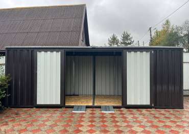 Хозблок с боковой дверью в СНТ Солнечный, г. Переславль-Залесский, Ярославская обл.