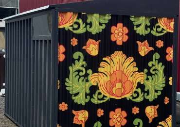 Хозблок с односкатной крышей в дер. Никульское, г. Мытищи, МО