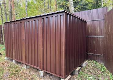 Хозблок для садового инвентаря в дер. Устиновка, Раменский г.о, МО