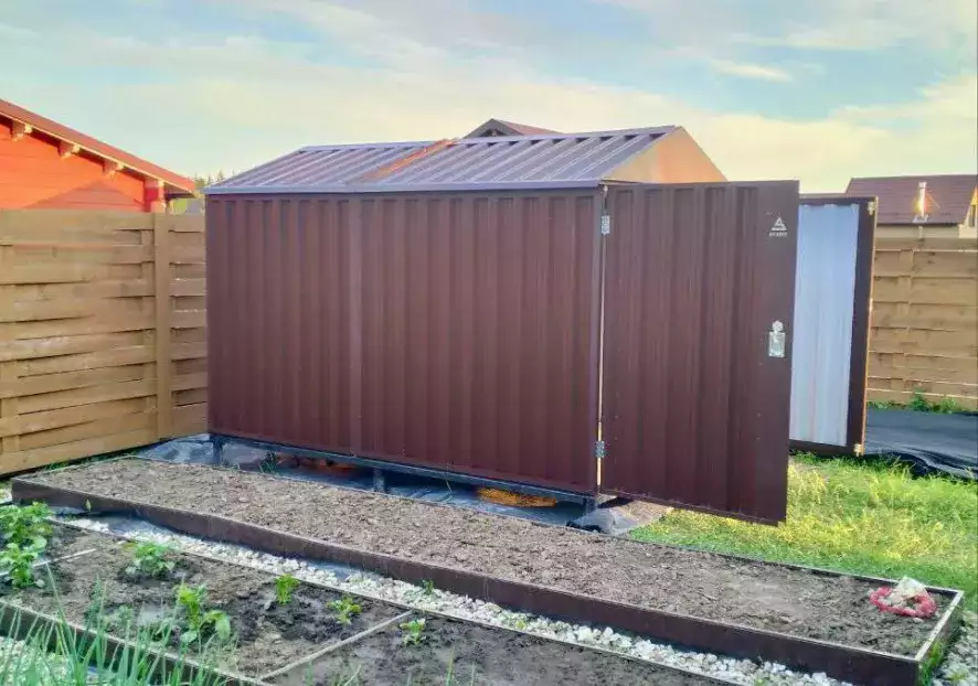 Эргономичный хозблок для хранения различного инвентаря по индивидуальным размерам в дер. Мартьяново, г.о. Серпухов, МО