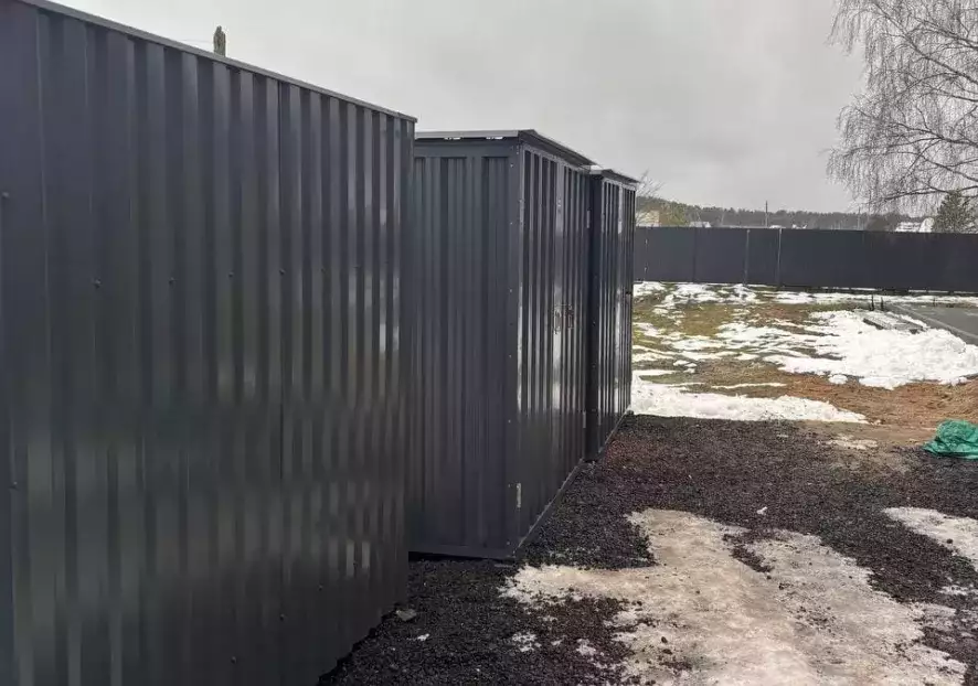 Хозблоки для техники и вещей в дер. Старое Мелково, Тверская обл.