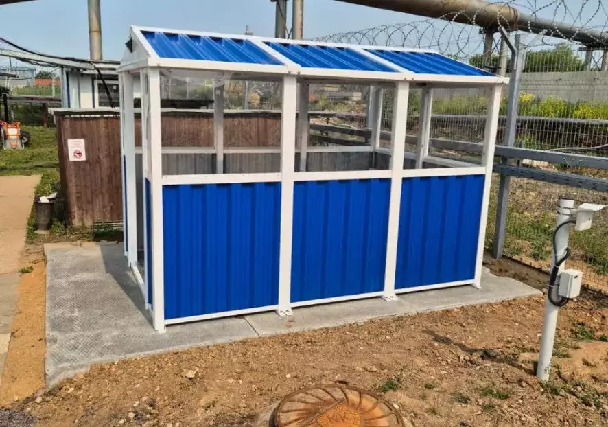 Беседка-курилка для отдыха сотрудников на территорию организации в г. Москва