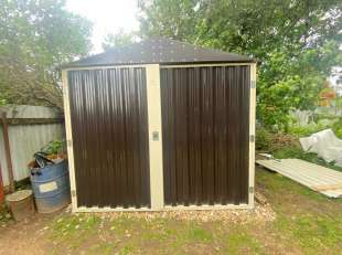 Гараж для вещей в двойной расцветке в дер. Микляево, г.о. Клин, МО