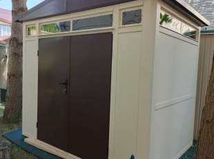 Премиум хозблок для хозяйственных вещей в комбинированной расцветке в дер. Пестово, Одинцовский г.о, МО