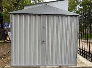 Два хозблока для велосипедов в сигнальном сером цвете в г. Жуковский, МО